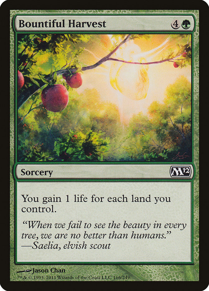 Bountiful Harvest [Magic 2012] - The Mythic Store | 24h Order Processing
