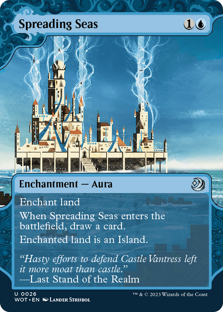 Spreading Seas [Wilds of Eldraine: Enchanting Tales] - The Mythic Store | 24h Order Processing