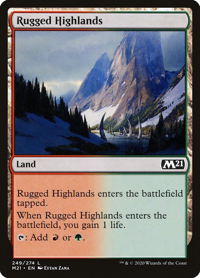 Rugged Highlands [Core Set 2021] - The Mythic Store | 24h Order Processing