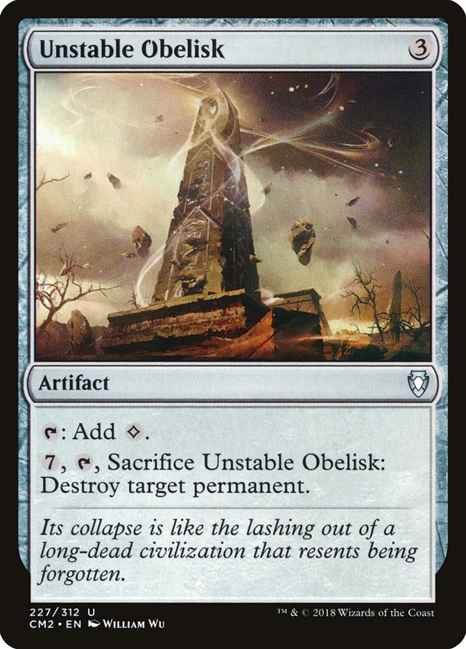 Unstable Obelisk [Commander Anthology Volume II] - The Mythic Store | 24h Order Processing