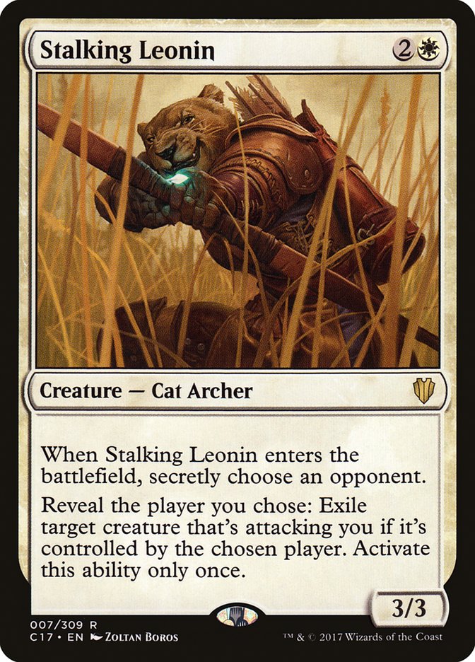 Stalking Leonin [Commander 2017] - The Mythic Store | 24h Order Processing