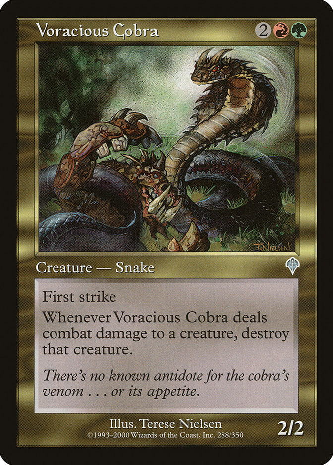 Voracious Cobra [Invasion] - The Mythic Store | 24h Order Processing