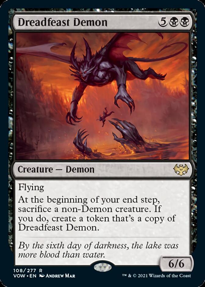 Dreadfeast Demon [Innistrad: Crimson Vow] - The Mythic Store | 24h Order Processing