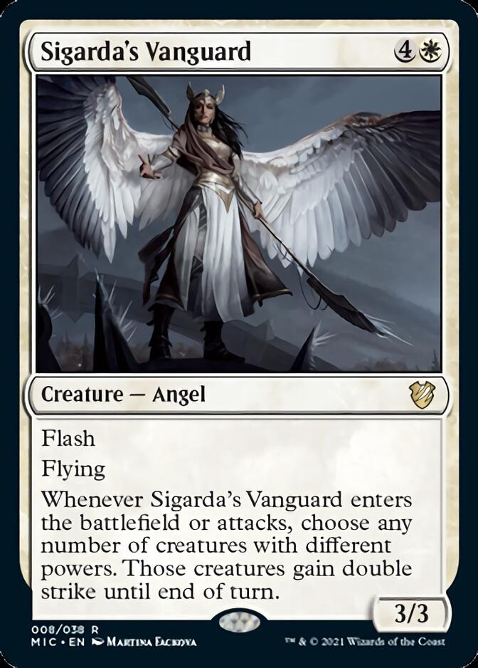 Sigarda's Vanguard [Innistrad: Midnight Hunt Commander] - The Mythic Store | 24h Order Processing