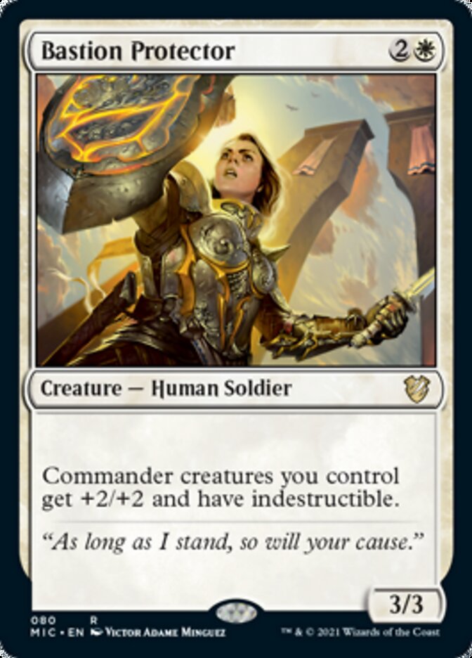 Bastion Protector [Innistrad: Midnight Hunt Commander] - The Mythic Store | 24h Order Processing