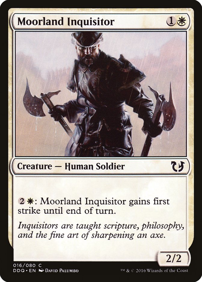 Moorland Inquisitor [Duel Decks: Blessed vs. Cursed] - The Mythic Store | 24h Order Processing