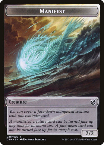 Manifest [Commander 2019 Tokens] - The Mythic Store | 24h Order Processing