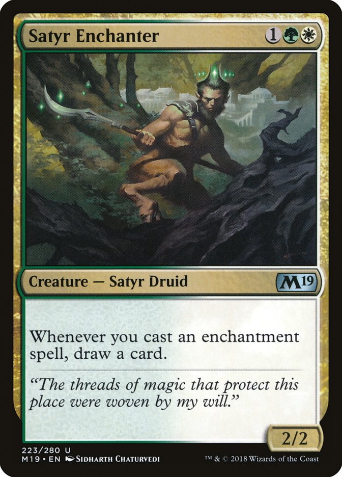 Satyr Enchanter [Core Set 2019] - The Mythic Store | 24h Order Processing