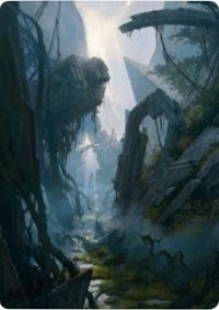 Swamp 2 Art Card [Zendikar Rising Art Series] - The Mythic Store | 24h Order Processing