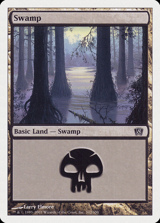 Swamp (342) [Eighth Edition] - The Mythic Store | 24h Order Processing