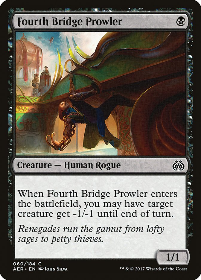 Fourth Bridge Prowler [Aether Revolt] - The Mythic Store | 24h Order Processing