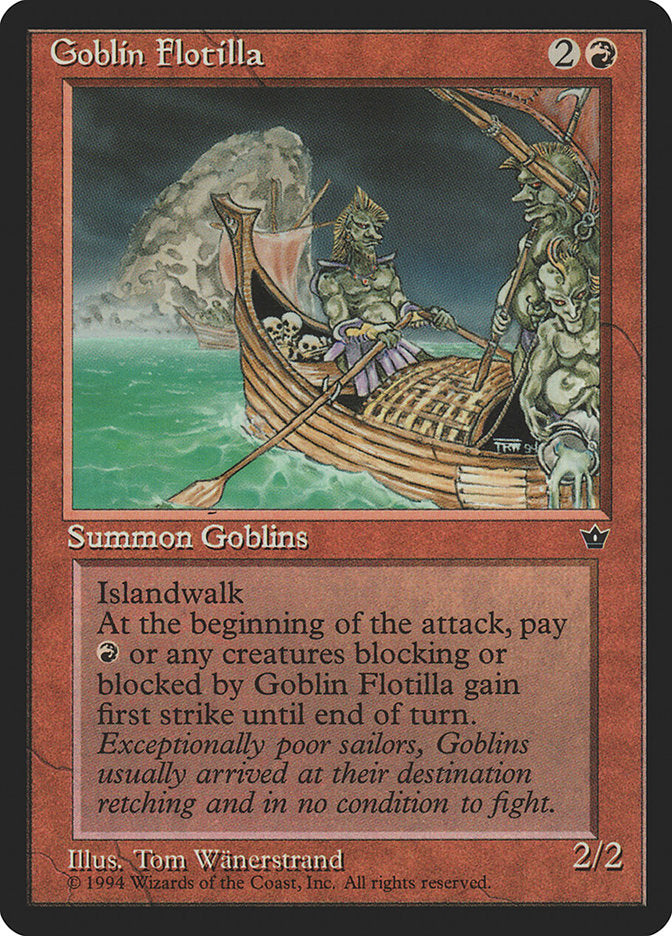 Goblin Flotilla [Fallen Empires] - The Mythic Store | 24h Order Processing
