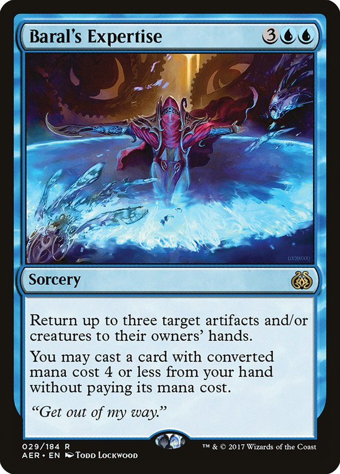 Baral's Expertise [Aether Revolt] - The Mythic Store | 24h Order Processing