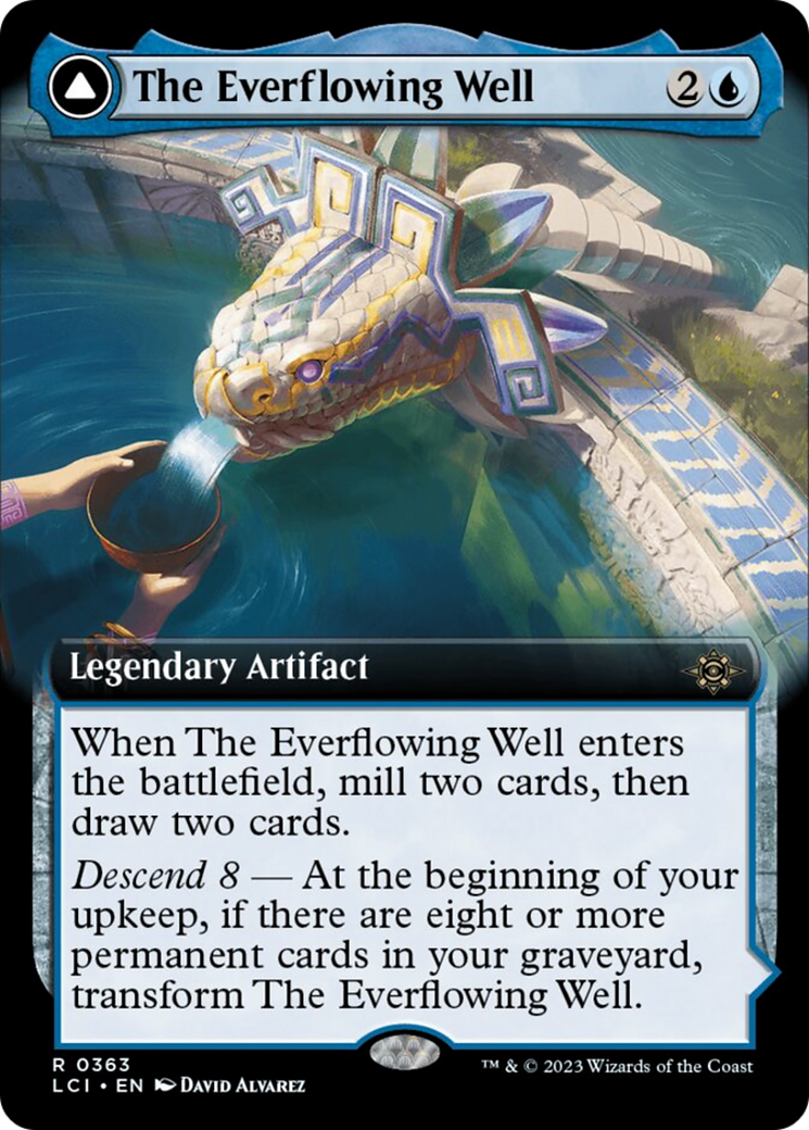 The Everflowing Well // The Myriad Pools (Extended Art) [The Lost Caverns of Ixalan] - The Mythic Store | 24h Order Processing