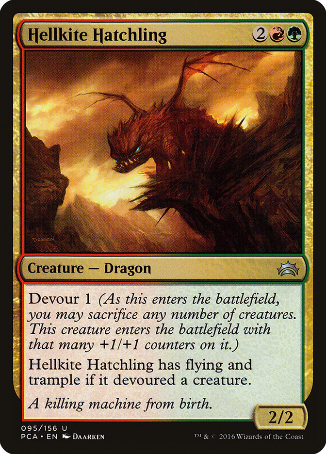 Hellkite Hatchling [Planechase Anthology] - The Mythic Store | 24h Order Processing