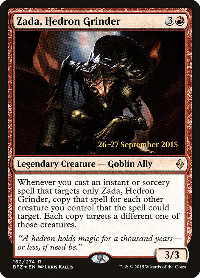 Zada, Hedron Grinder [Battle for Zendikar Prerelease Promos] - The Mythic Store | 24h Order Processing