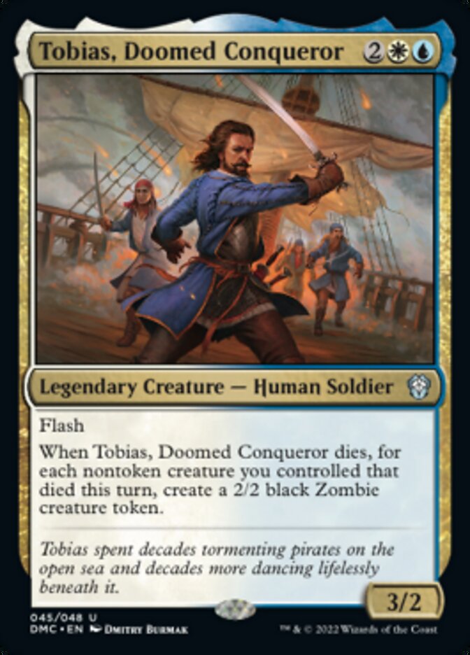 Tobias, Doomed Conqueror [Dominaria United Commander] - The Mythic Store | 24h Order Processing