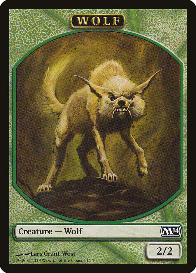 Wolf Token [Magic 2014 Tokens] - The Mythic Store | 24h Order Processing