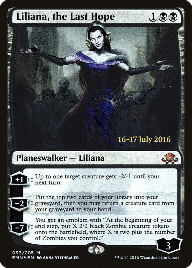 Liliana, the Last Hope [Eldritch Moon Prerelease Promos] - The Mythic Store | 24h Order Processing