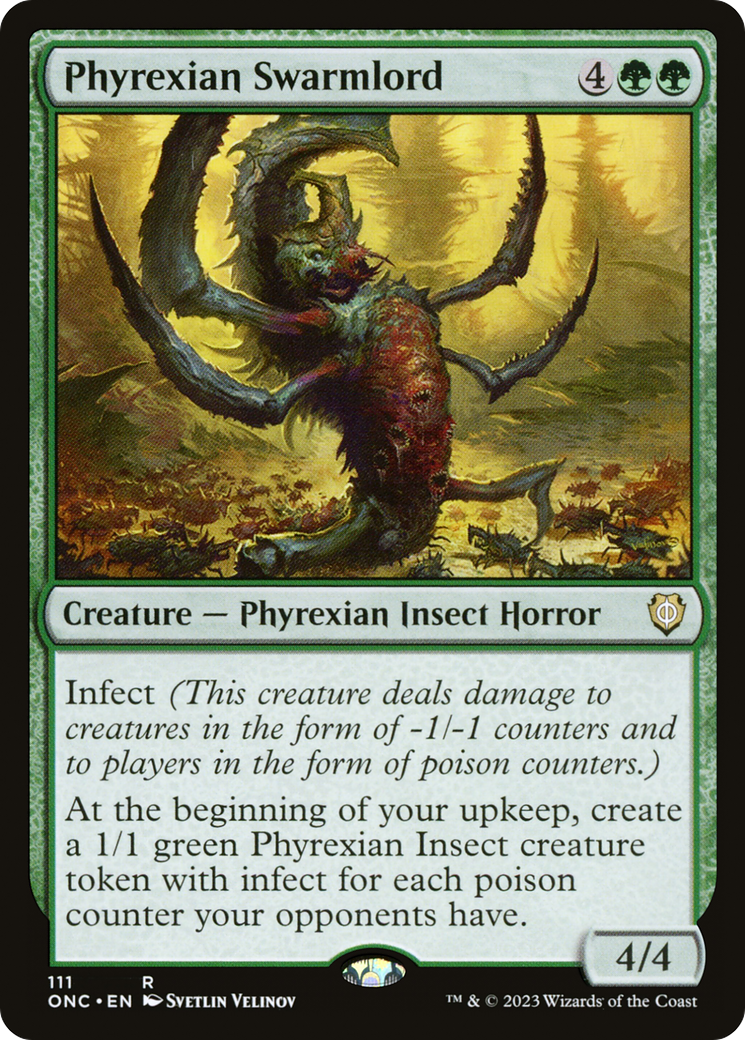 Phyrexian Swarmlord [Phyrexia: All Will Be One Commander] - The Mythic Store | 24h Order Processing