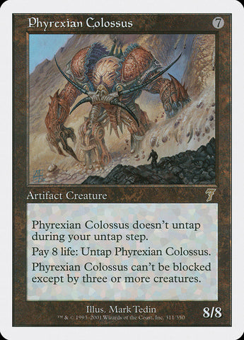 Phyrexian Colossus [Seventh Edition] - The Mythic Store | 24h Order Processing