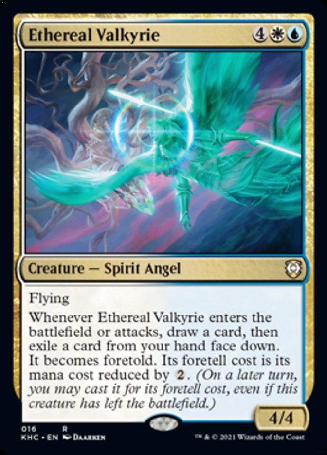 Ethereal Valkyrie [Kaldheim Commander] - The Mythic Store | 24h Order Processing