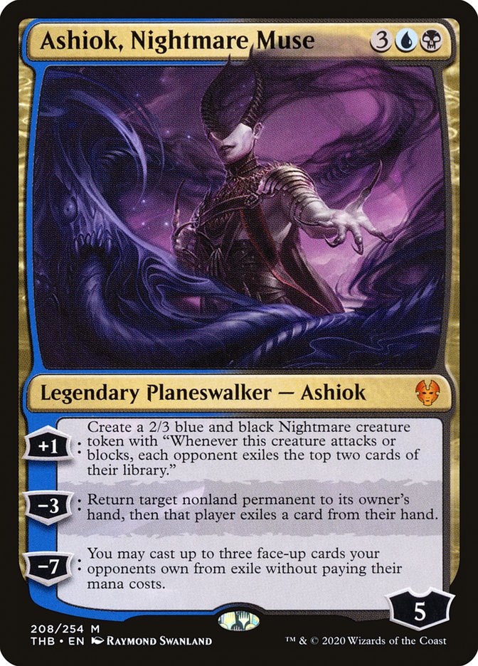 Ashiok, Nightmare Muse [Theros Beyond Death] - The Mythic Store | 24h Order Processing