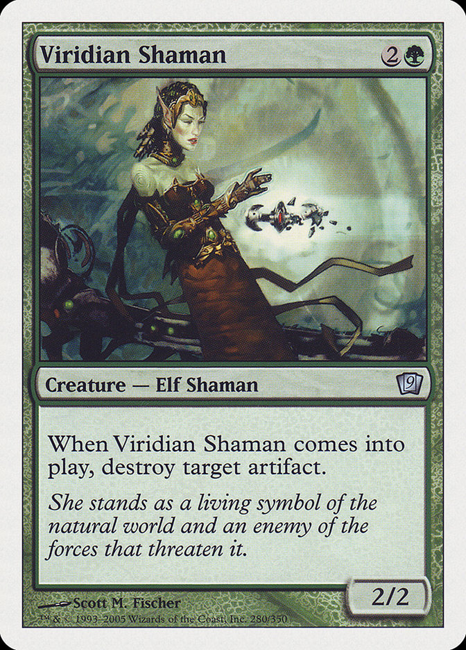 Viridian Shaman [Ninth Edition] - The Mythic Store | 24h Order Processing