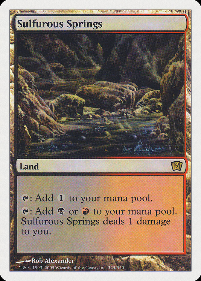Sulfurous Springs [Ninth Edition] - The Mythic Store | 24h Order Processing