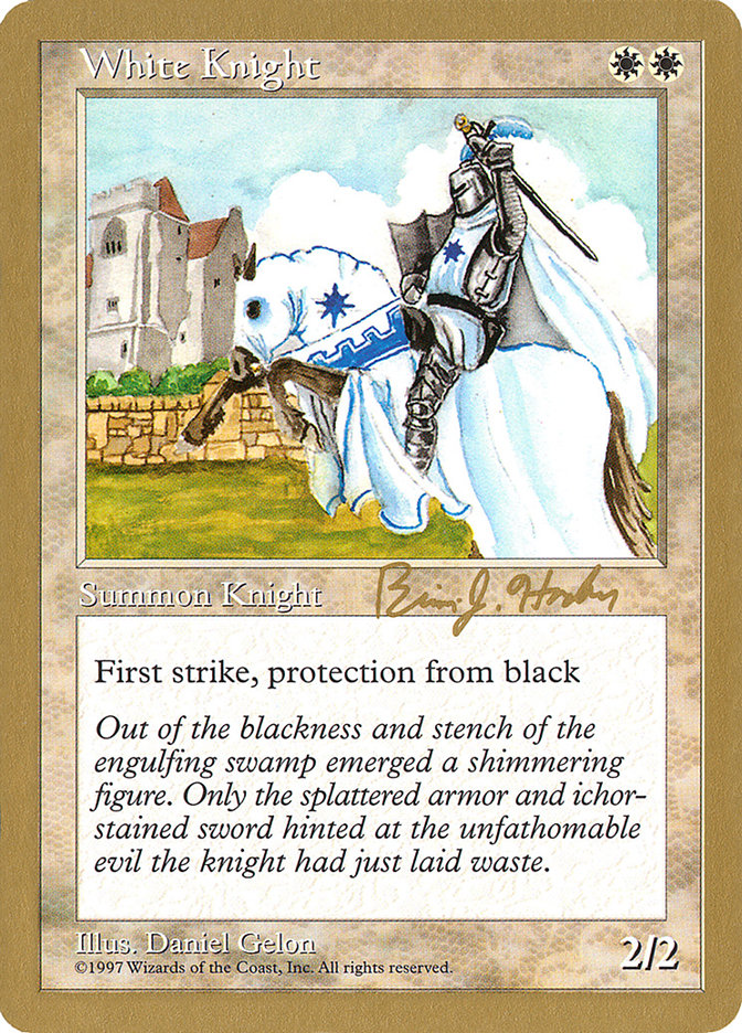 White Knight (Brian Hacker) [World Championship Decks 1998] - The Mythic Store | 24h Order Processing