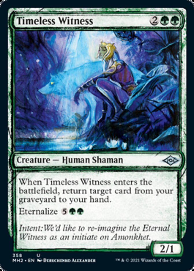 Timeless Witness (Sketch) [Modern Horizons 2] - The Mythic Store | 24h Order Processing