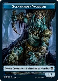 Salamander Warrior // Zombie Double-sided Token [Commander Legends] - The Mythic Store | 24h Order Processing