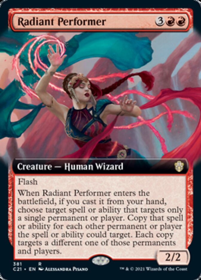 Radiant Performer (Extended Art) [Commander 2021] - The Mythic Store | 24h Order Processing