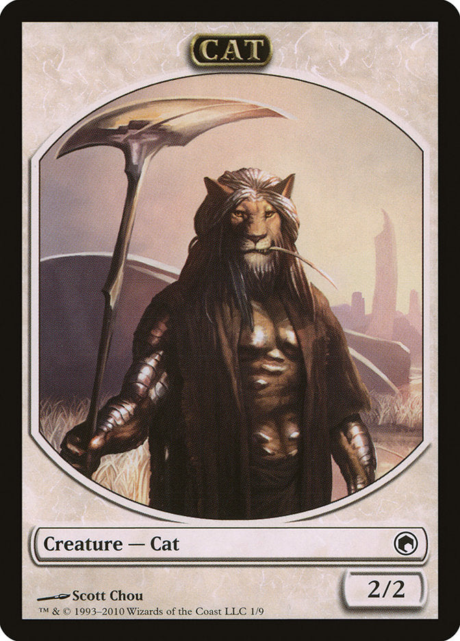 Cat Token [Scars of Mirrodin Tokens] - The Mythic Store | 24h Order Processing