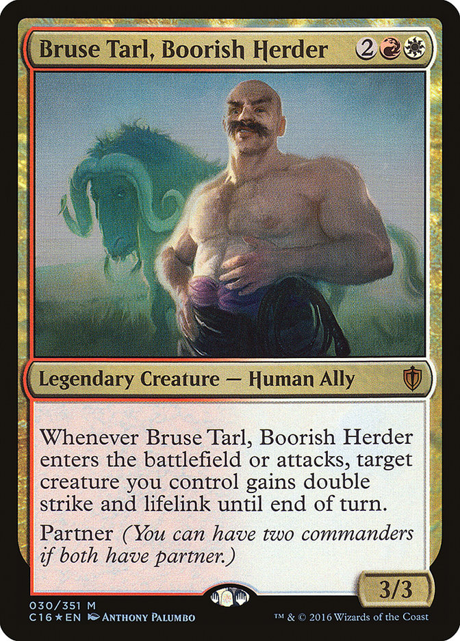 Bruse Tarl, Boorish Herder [Commander 2016] - The Mythic Store | 24h Order Processing