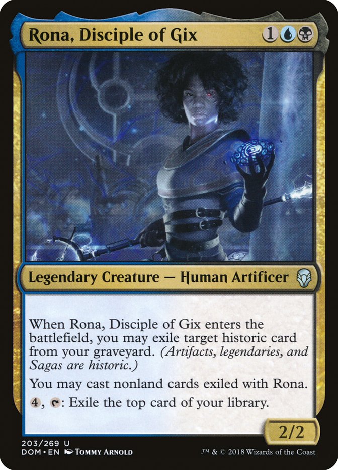 Rona, Disciple of Gix [Dominaria] - The Mythic Store | 24h Order Processing