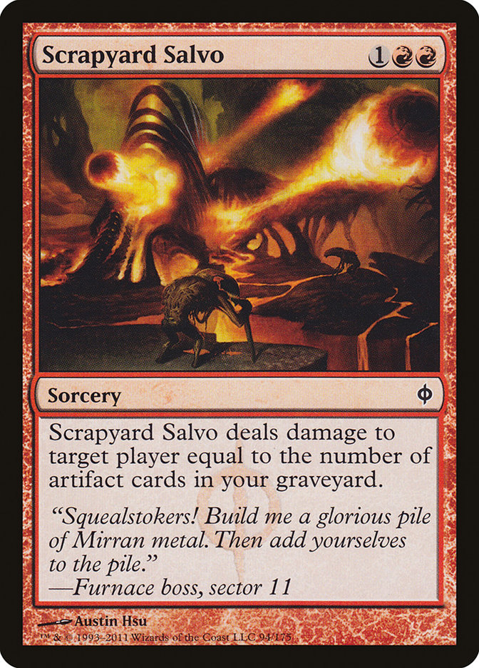 Scrapyard Salvo [New Phyrexia] - The Mythic Store | 24h Order Processing