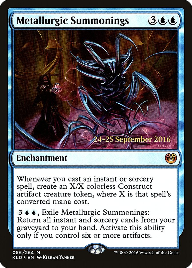 Metallurgic Summonings [Kaladesh Prerelease Promos] - The Mythic Store | 24h Order Processing