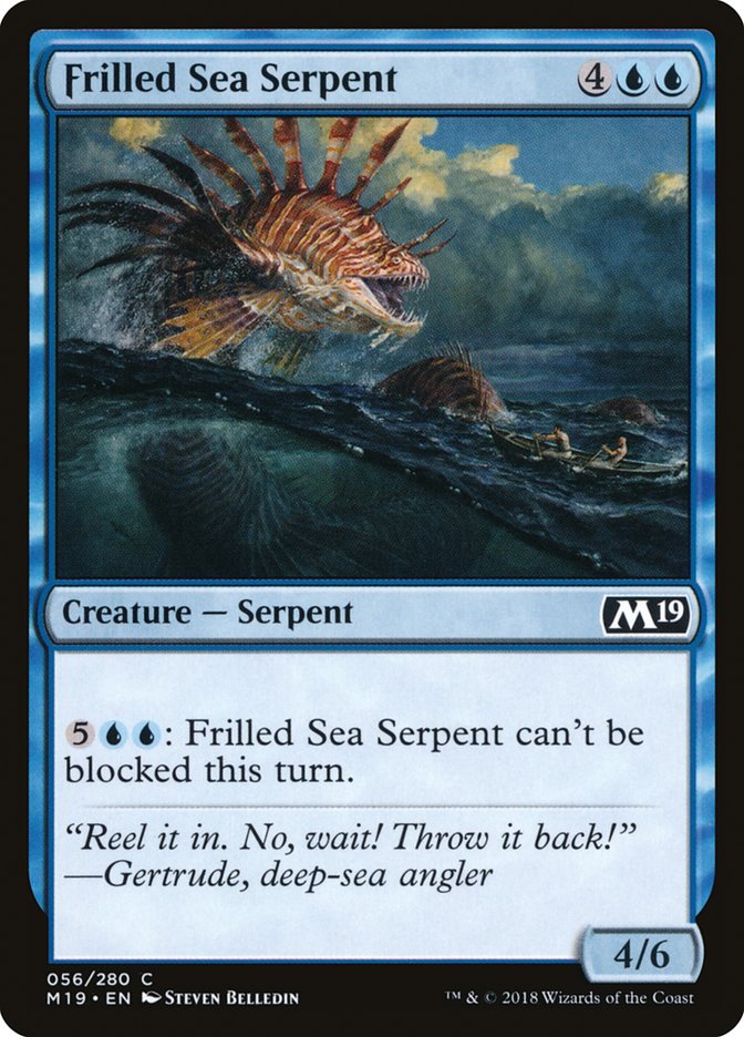 Frilled Sea Serpent [Core Set 2019] - The Mythic Store | 24h Order Processing