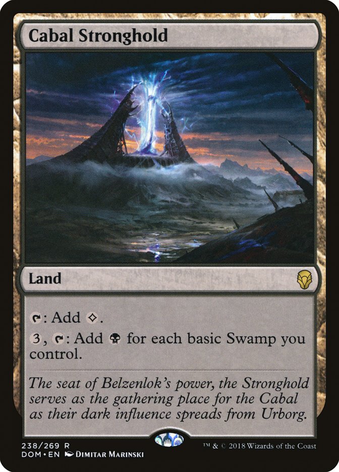Cabal Stronghold [Dominaria] - The Mythic Store | 24h Order Processing