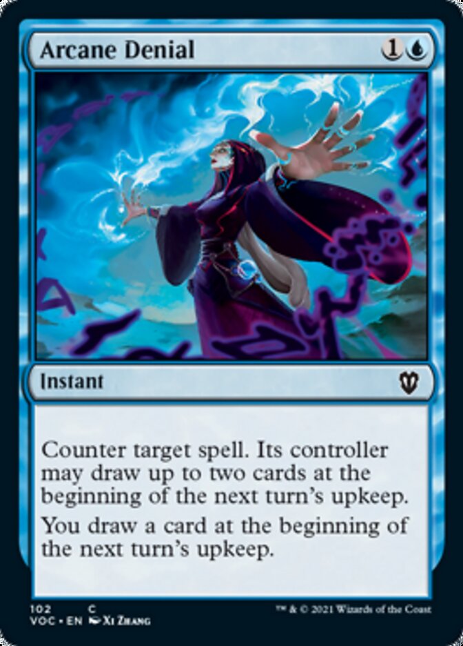 Arcane Denial [Innistrad: Crimson Vow Commander] - The Mythic Store | 24h Order Processing