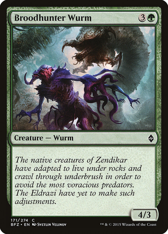 Broodhunter Wurm [Battle for Zendikar] - The Mythic Store | 24h Order Processing