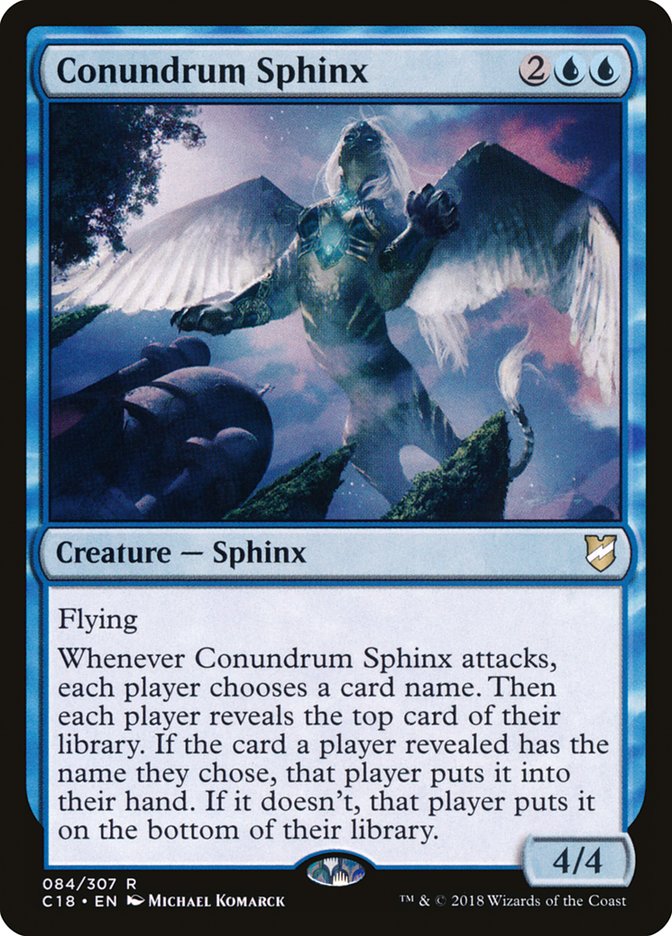 Conundrum Sphinx [Commander 2018] - The Mythic Store | 24h Order Processing
