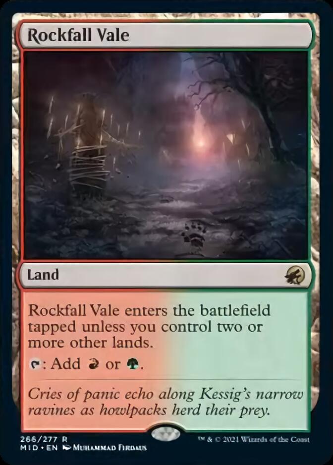 Rockfall Vale [Innistrad: Midnight Hunt] - The Mythic Store | 24h Order Processing