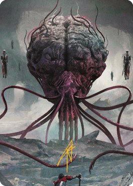 Elder Brain Art Card (Gold-Stamped Signature) [Commander Legends: Battle for Baldur's Gate Art Series] - The Mythic Store | 24h Order Processing