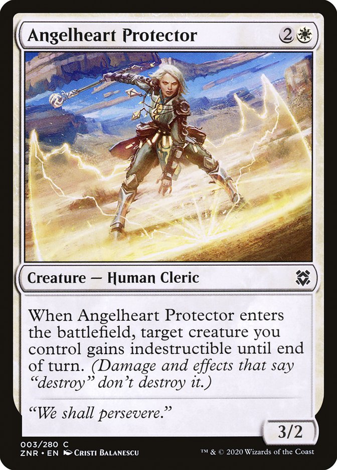 Angelheart Protector [Zendikar Rising] - The Mythic Store | 24h Order Processing