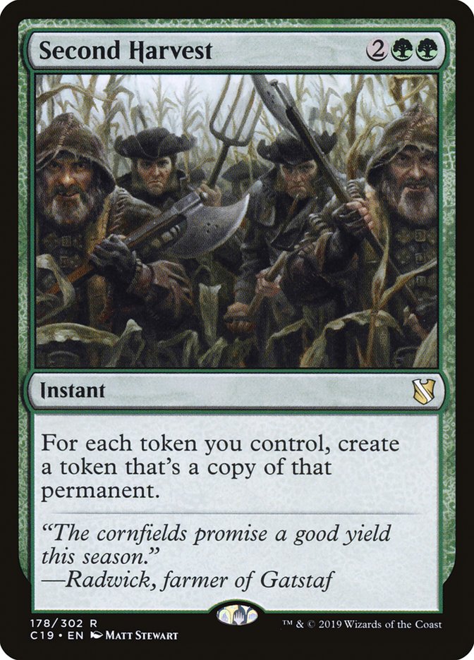 Second Harvest [Commander 2019] - The Mythic Store | 24h Order Processing