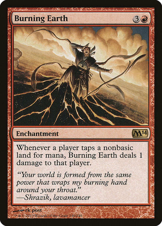 Burning Earth [Magic 2014] - The Mythic Store | 24h Order Processing