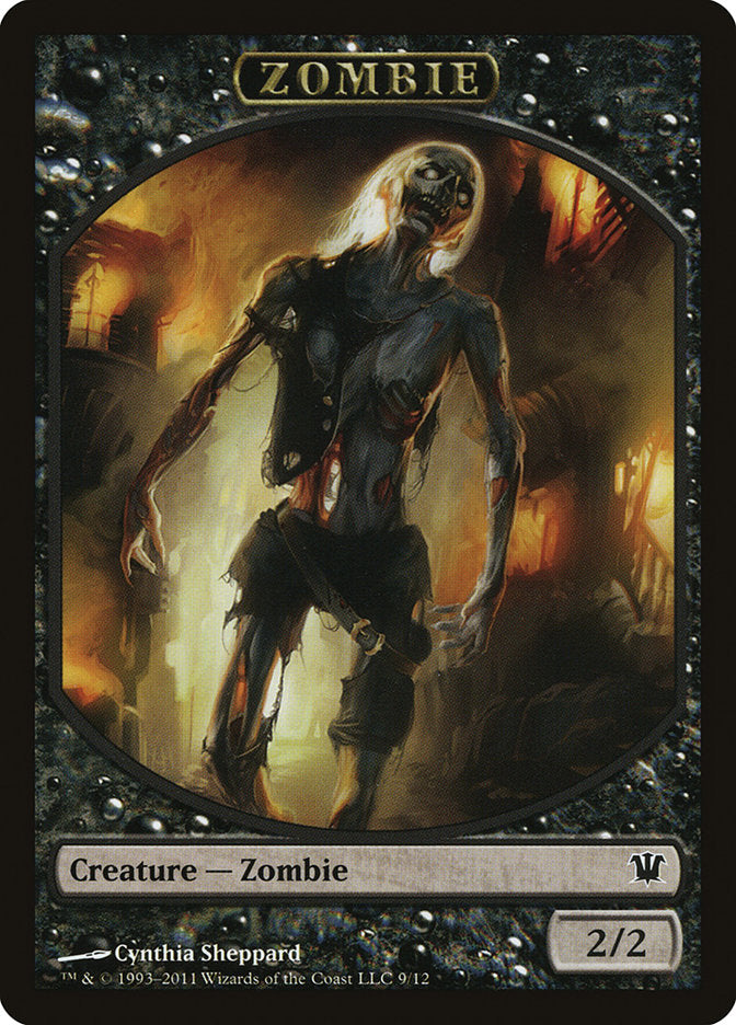 Zombie Token (9/12) [Innistrad Tokens] - The Mythic Store | 24h Order Processing