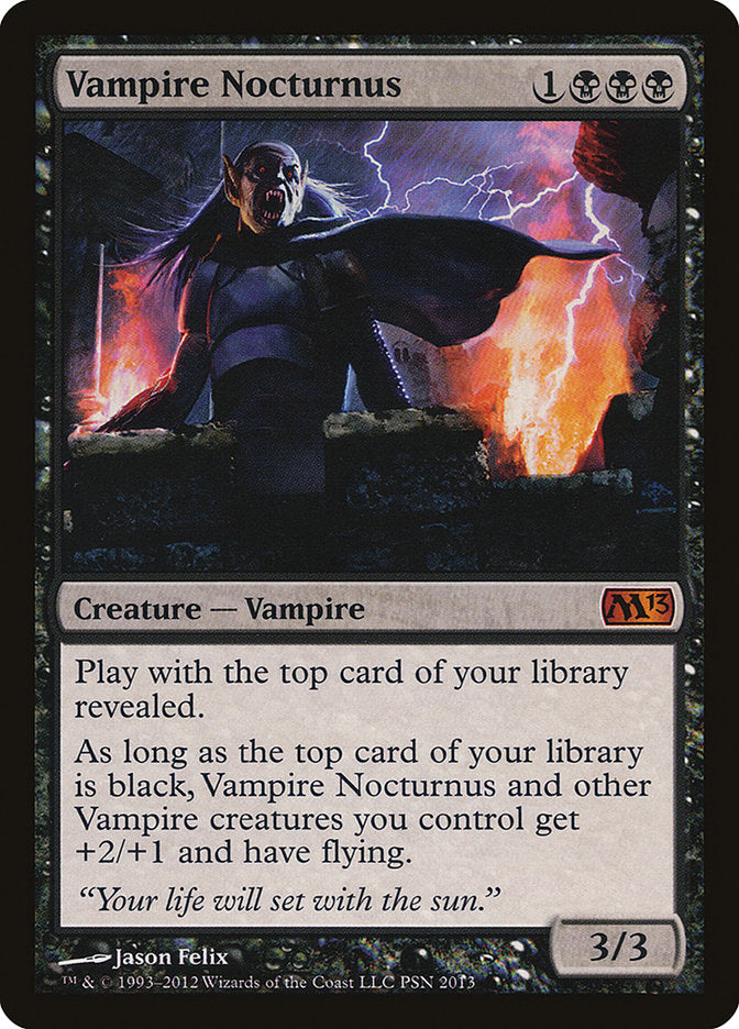 Vampire Nocturnus (Duels of the Planeswalkers Promos) [Duels of the Planeswalkers Promos 2012] - The Mythic Store | 24h Order Processing